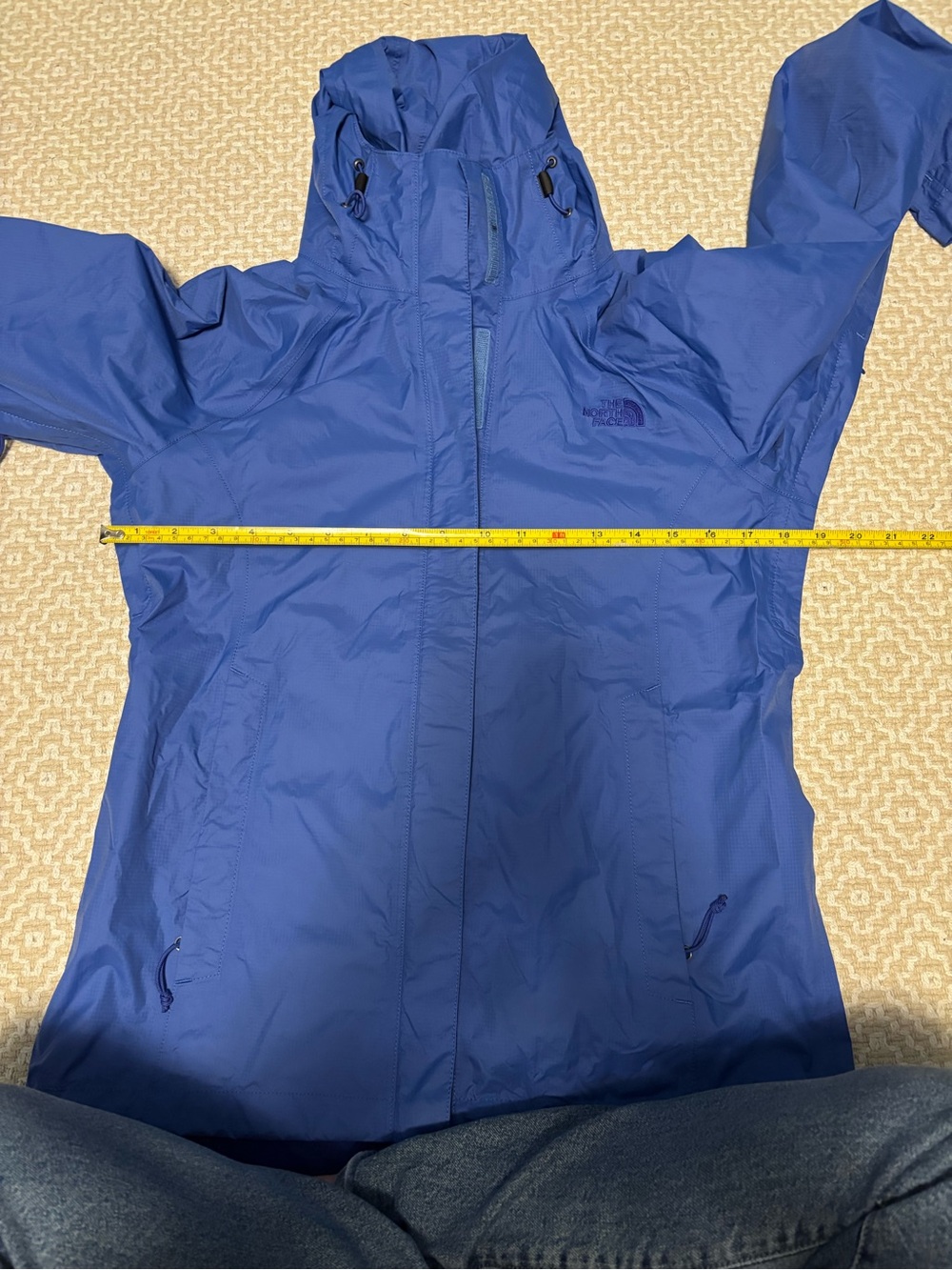 The North Face Venture Rain Jacket Sz Small - blue - Picture 10 of 12